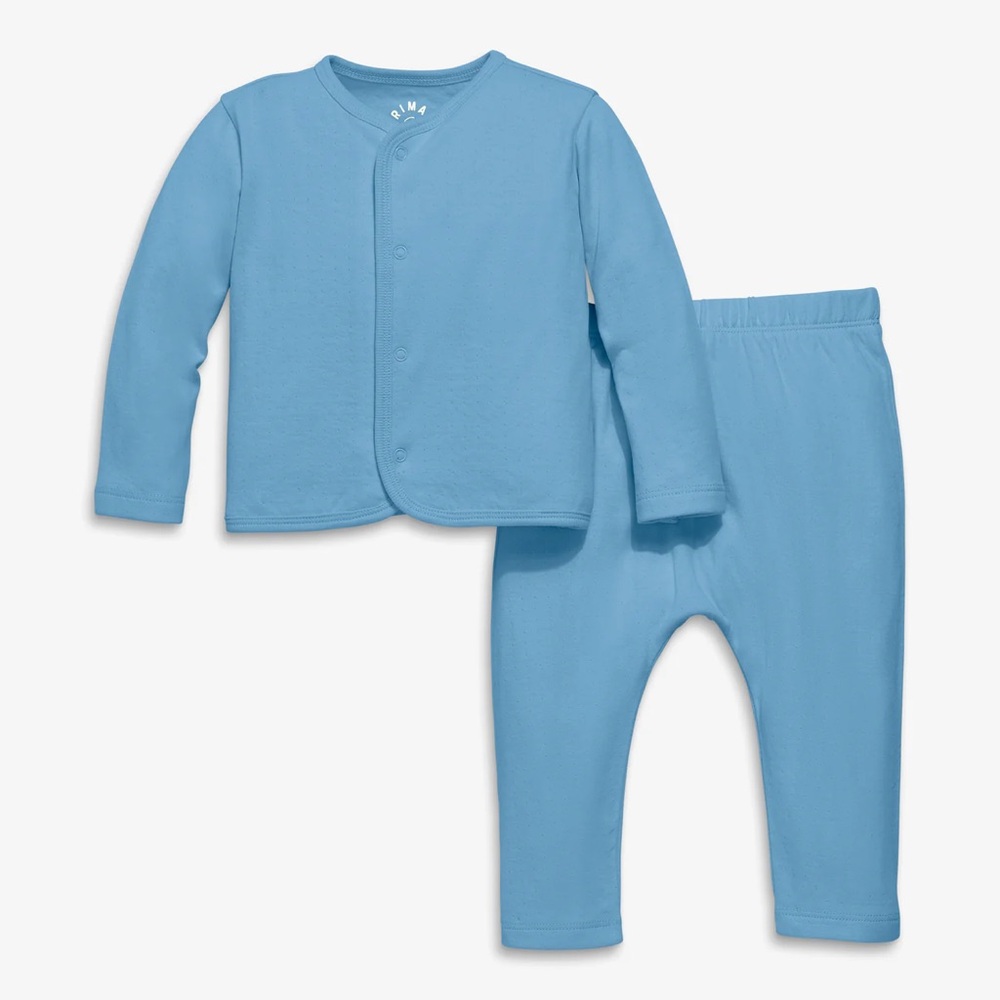 NWT Primary baby pointelle two-piece set 6-12M